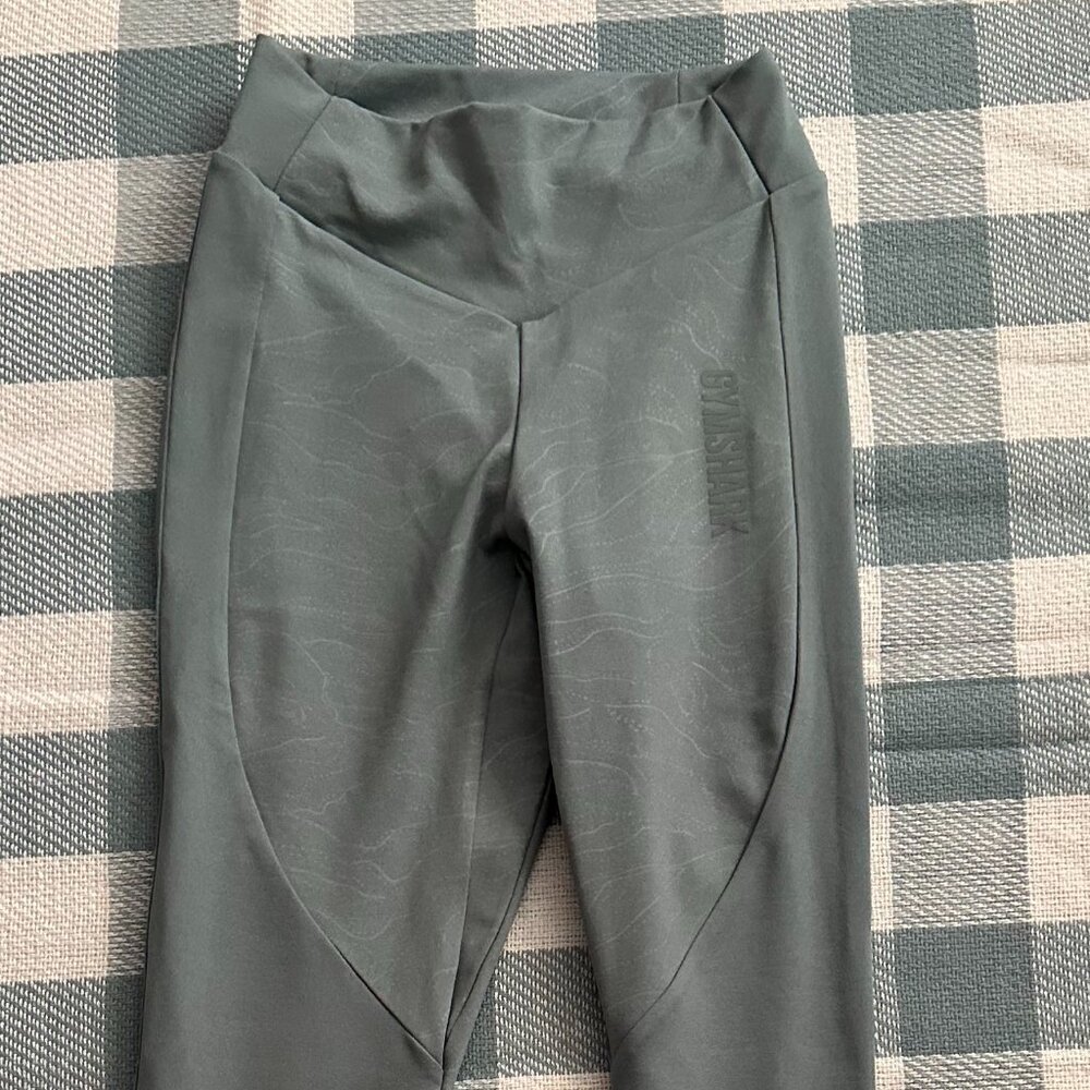 GYMSHARK Women's Lustre Leggings Turquoise